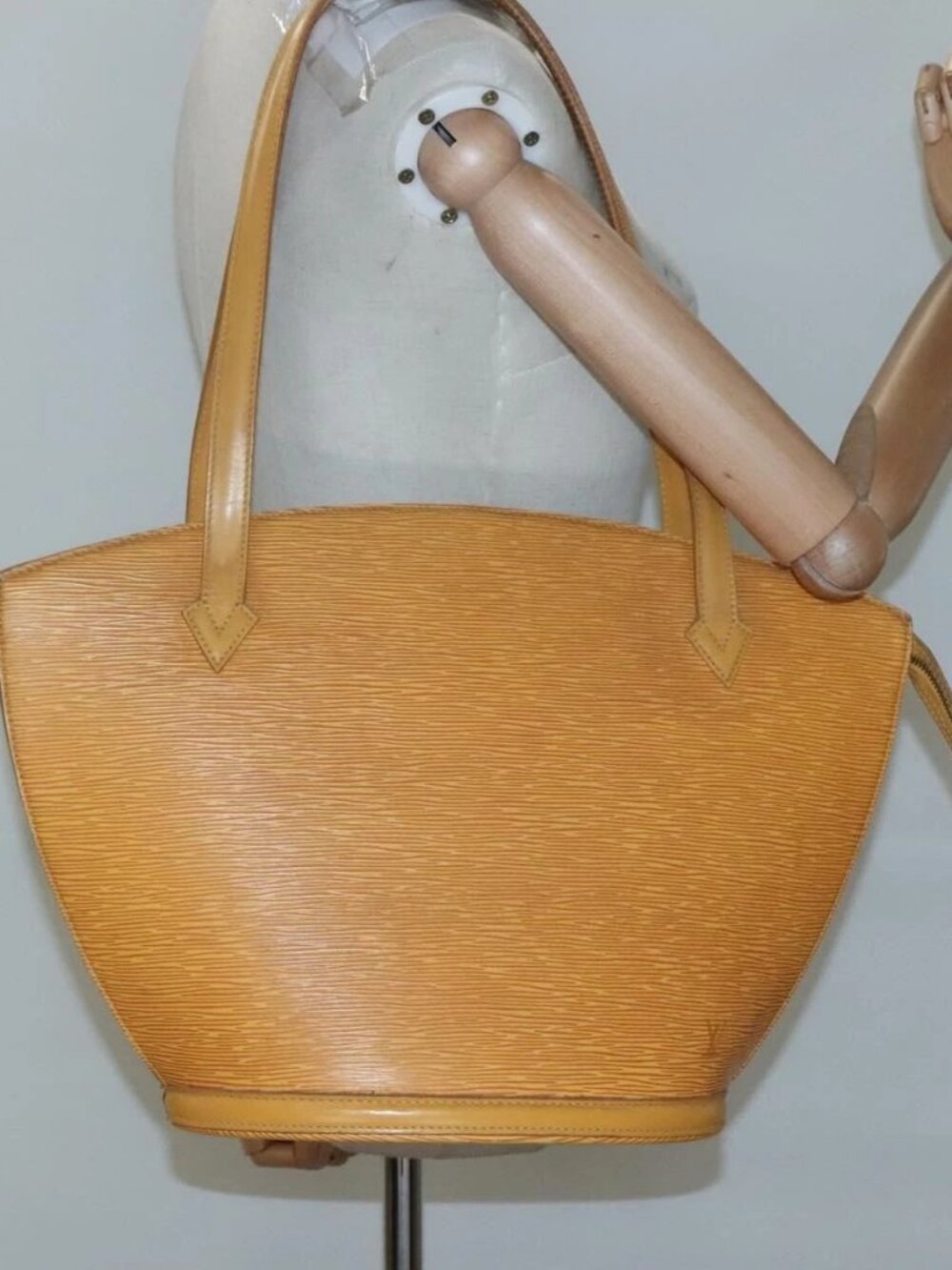 LOUIS VUITTON Epi Saint Jacques Shopping Shoulder Bag Yellow M52269 Auth sw321 - Picture 14 of 16